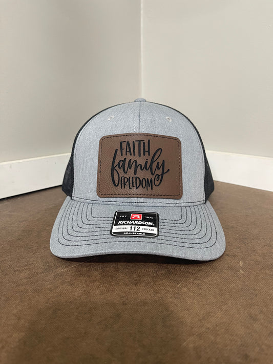 Faith Freedom Family Richardson Hat