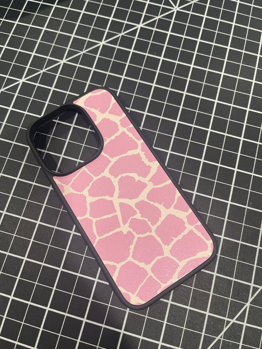 Pink Giraffe iPhone Case