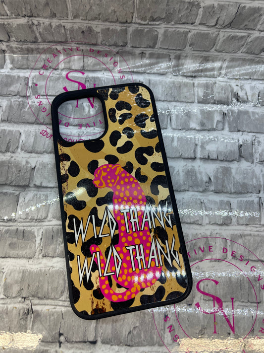 Cheetah Wild Thang Iphone Case