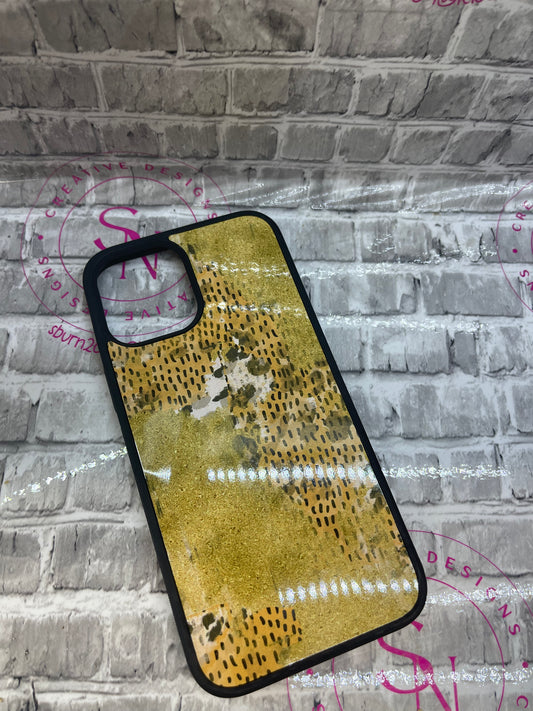 Cheetah Sparkles IPhone case