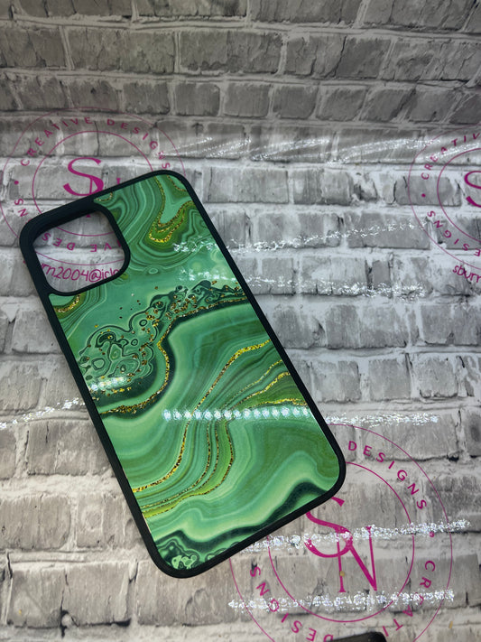 Green Marble IPhone Case